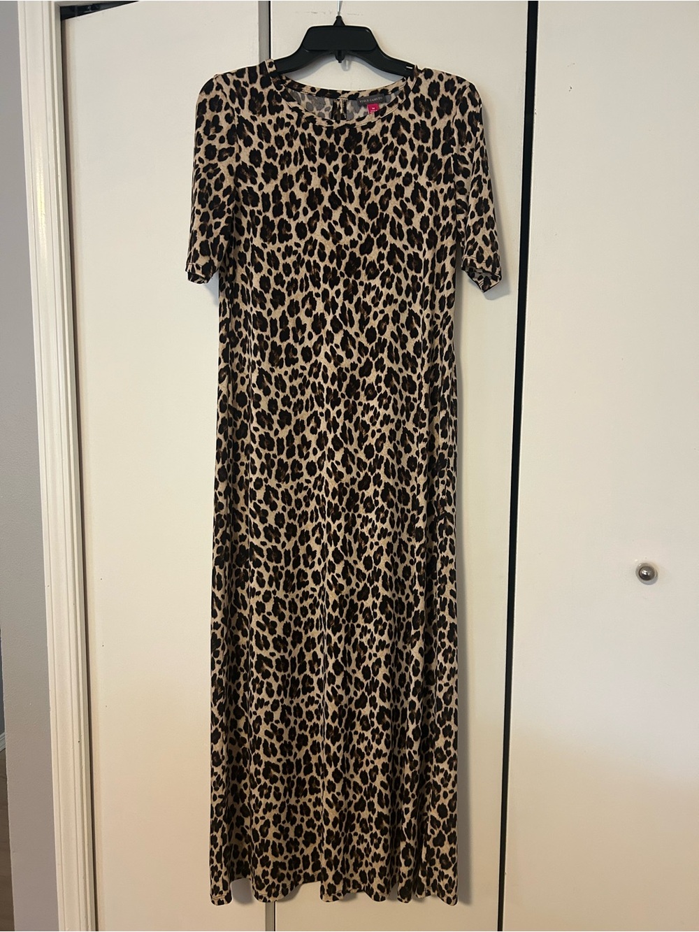 Vince Camuto Leopard Maxi Dress